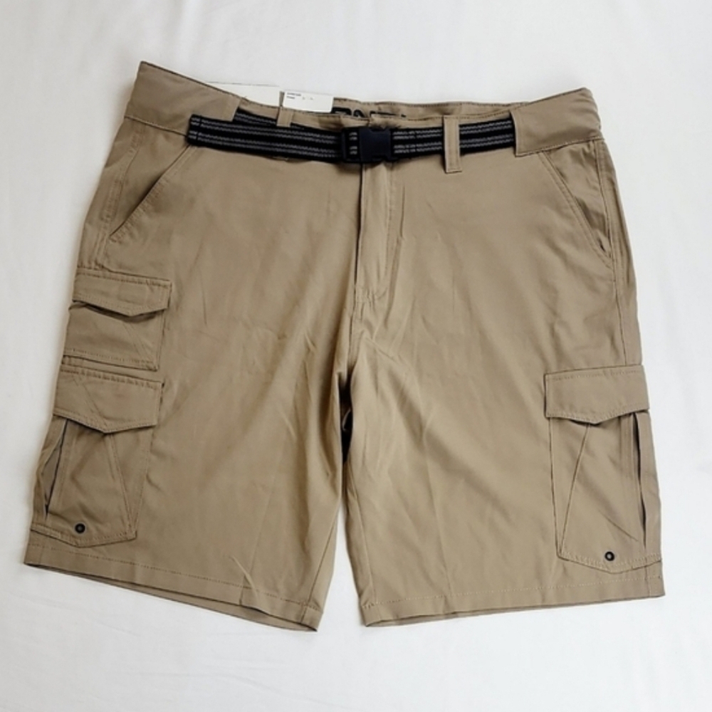 Denali Belted Hybrid Cargo Shorts